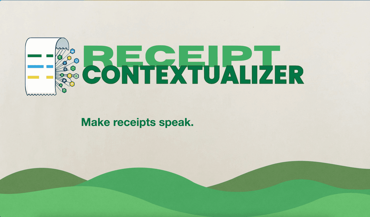 Receipt Contextualizer - MAKE RECEIPTS SPEAK