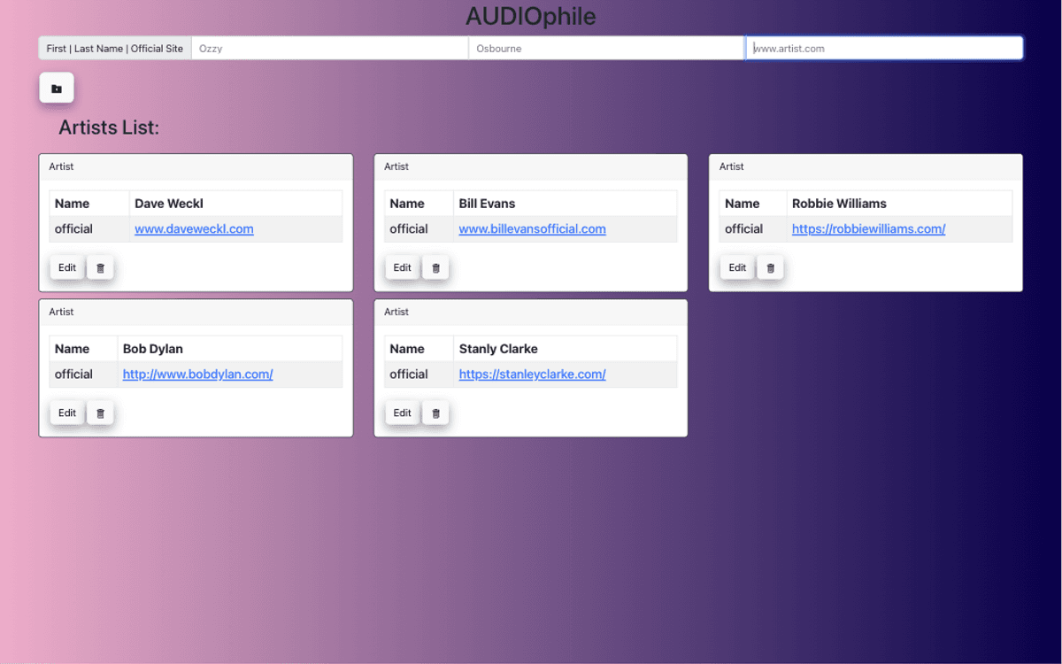 AUDIOphile