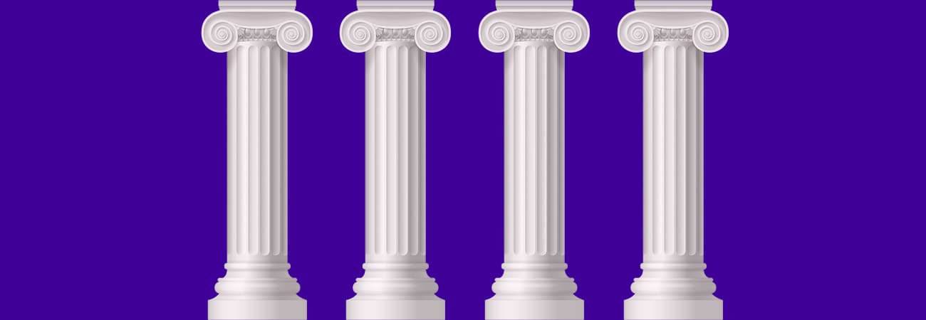 4 Säulen